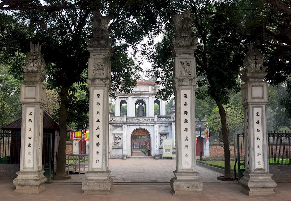 The Temple of Literature is a popular destination for both domestic and international visitors 